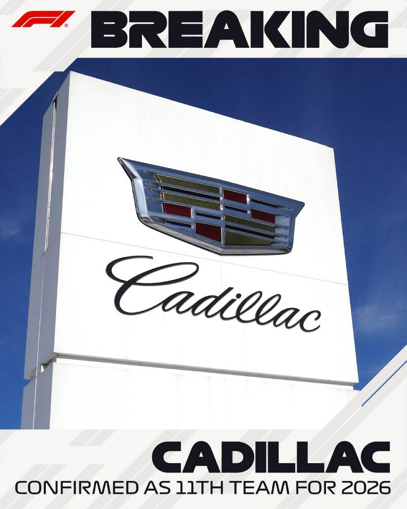 Cadillac llegará a la F1, ¿Regresa Checo?