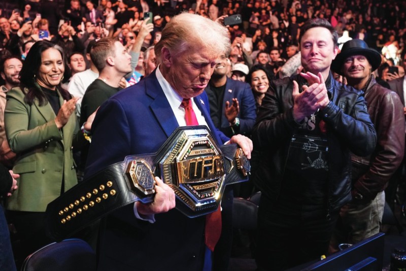 Cómo la UFC de Dana White conquistó Estados Unidos a puro golpe y a la par del ascenso de Trump